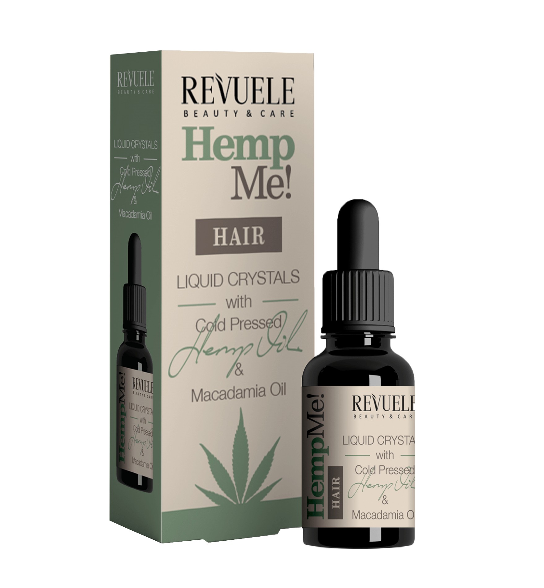 Жидкие кристаллы для волос Revuele Hemp me! 30 мл (5060565102347) – в ...