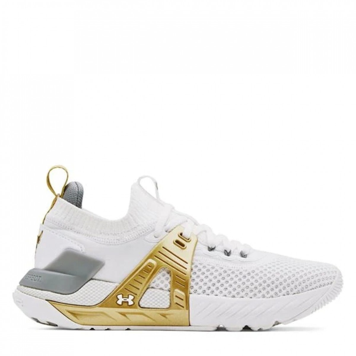 Кроссовки Under Armour Project Rock 4 Training White/Gold, 40 (255 мм ...