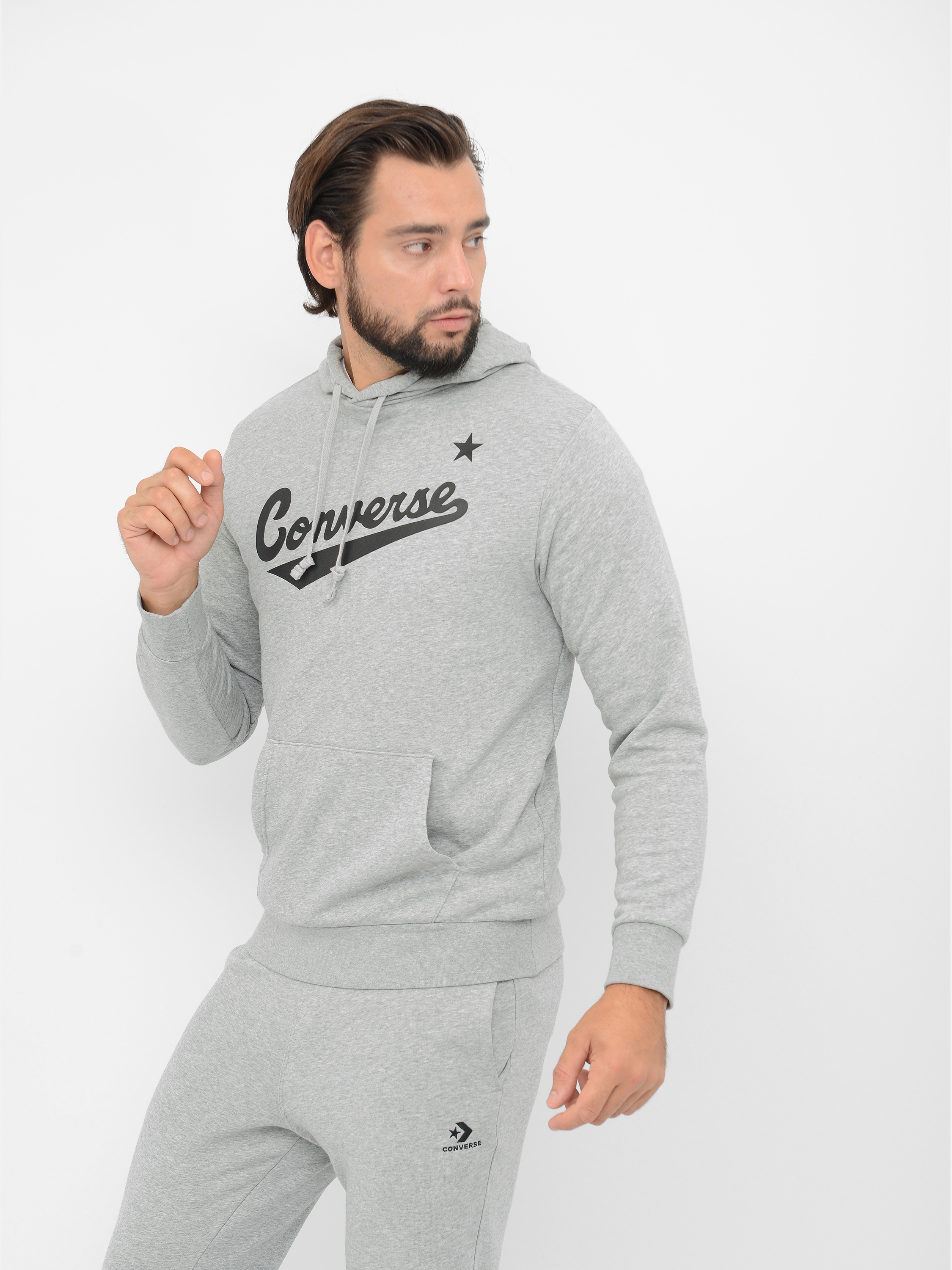 

Худи Converse Script Pullover Hoodie Ft 10017675-035 S Vgh