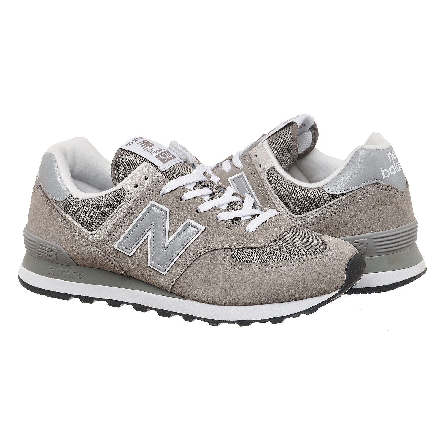 Кроссовки мужские New Balance 574 44.5 Сірий ML574EGG – низкие цены ...