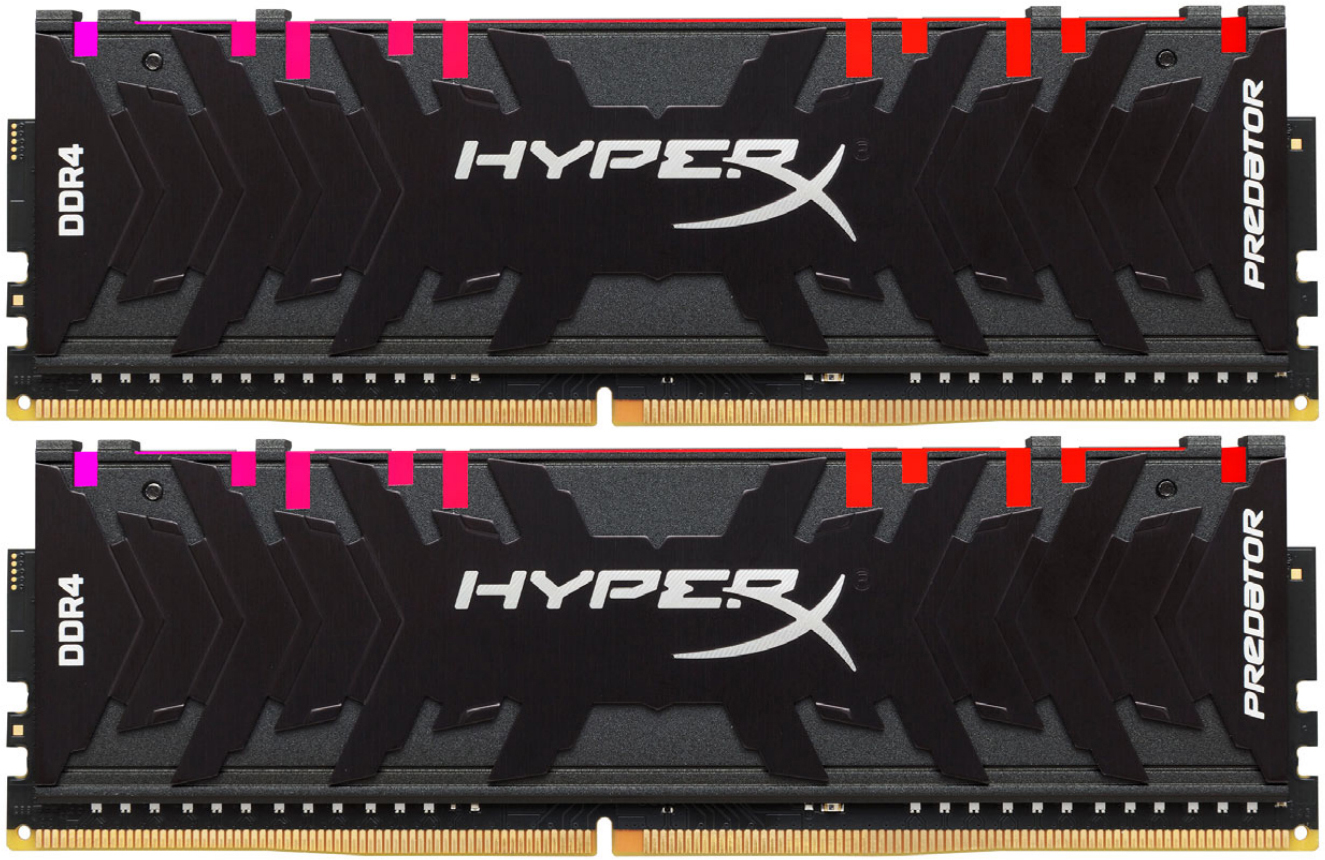 

Оперативная память HyperX DDR4-3200 65536MB PC4-25600 (Kit of 2x32768) Predator RGB (HX432C16PB3AK2/64)