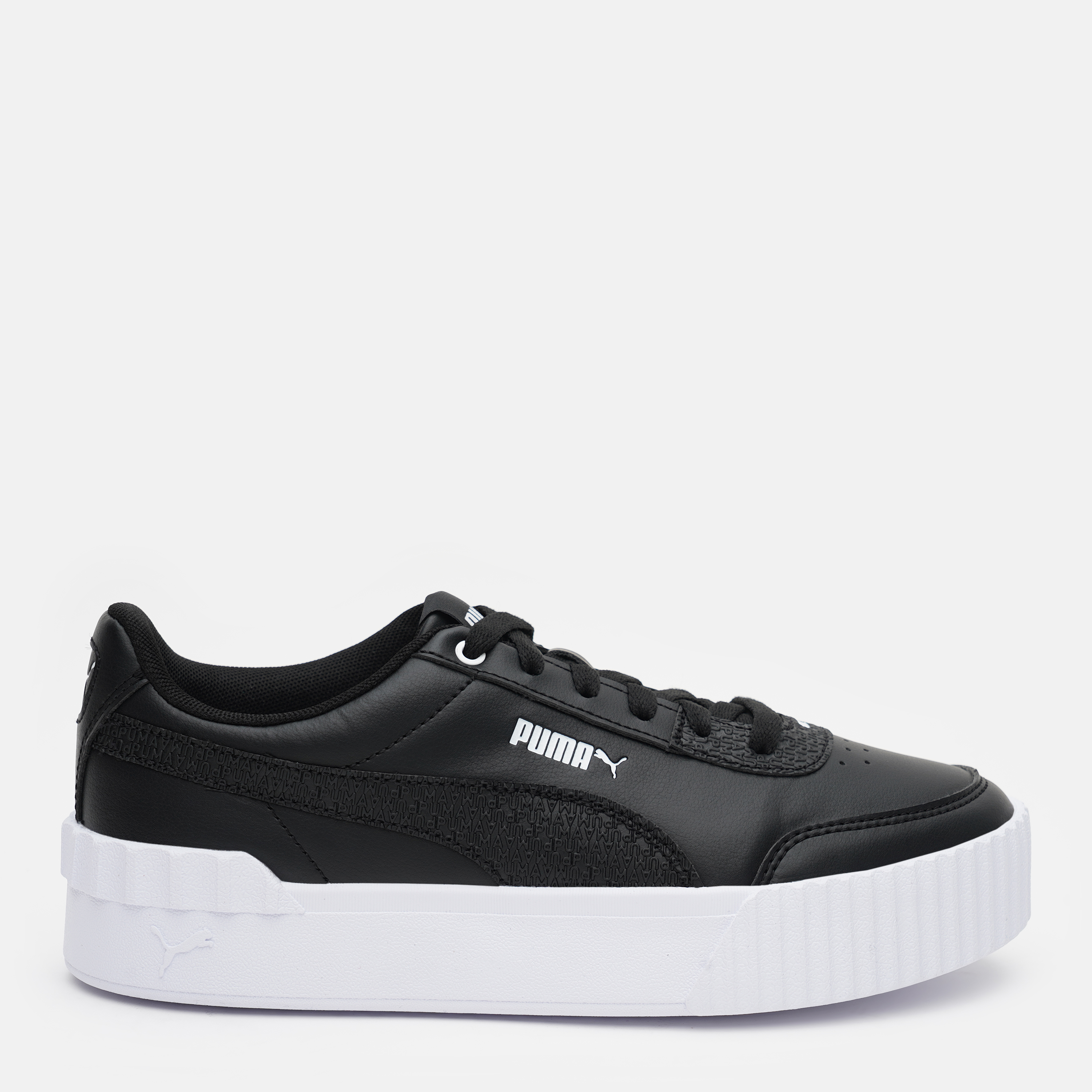 Акція на Жіночі кеди низькі Puma Carina Lift Mono 38640501 37 (4) 23 см Puma Black-Puma White від Rozetka