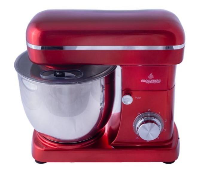 Кухонный комбайн планетарный миксер с чашей Crownberg CB-3406 Red 2200W ...