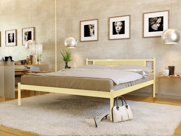 

Кровать Флай Нью 1 Метакам Бежевый 120х190