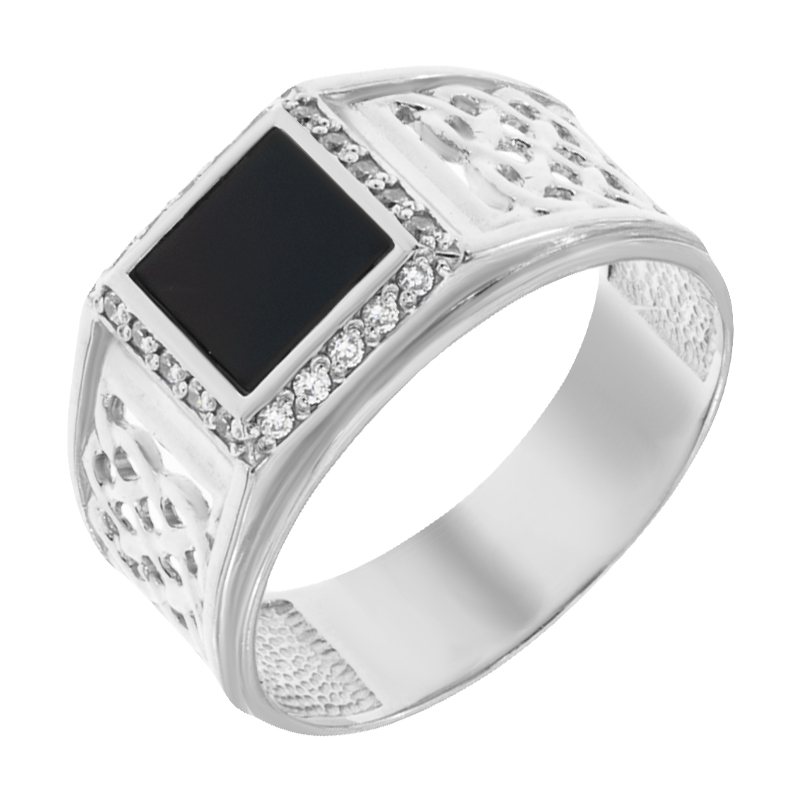 

Кольцо мужское Diamant К1072с 19.0