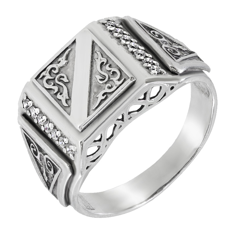 

Кольцо мужское Diamant к0770с 19.5