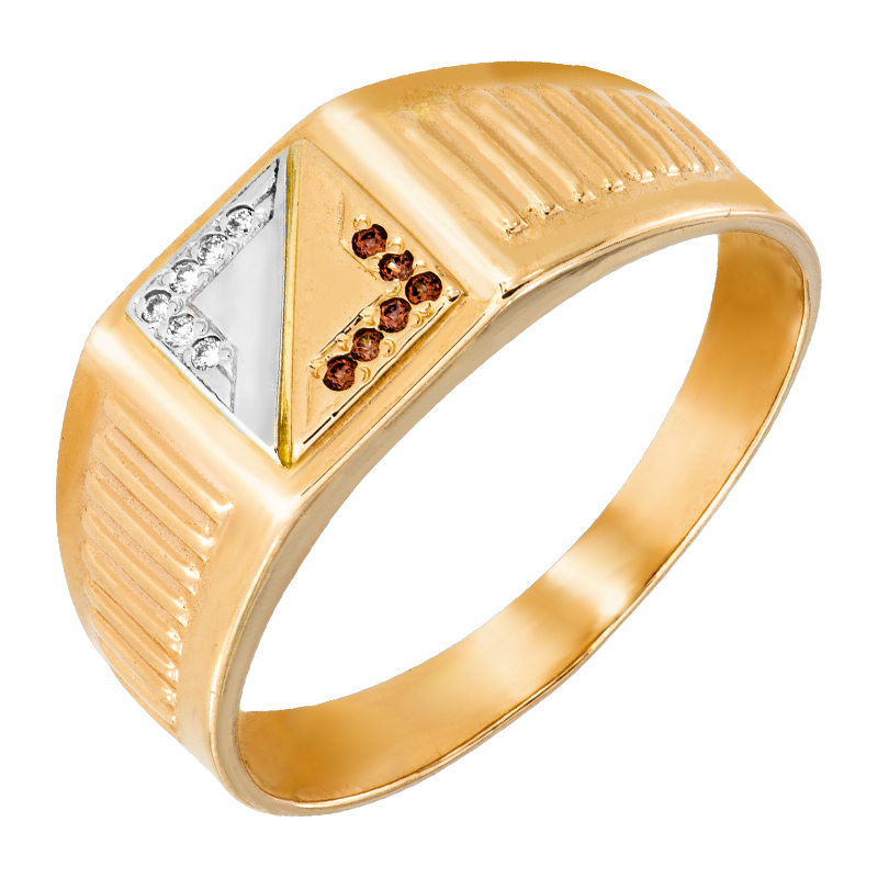 

Кольцо мужское Diamant к1059-04 21.5
