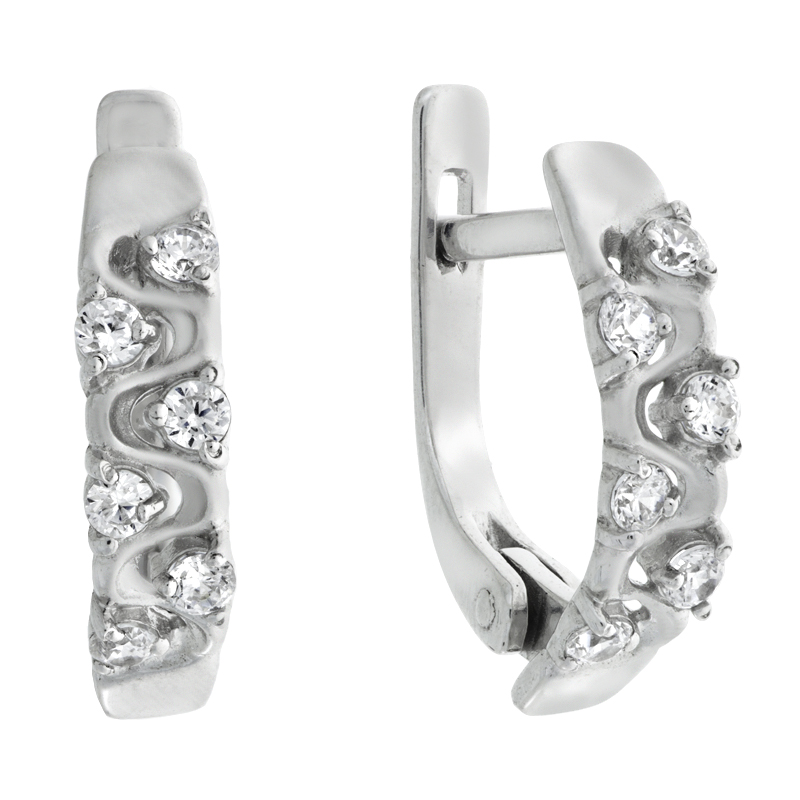 

Серьги Diamant С1680с