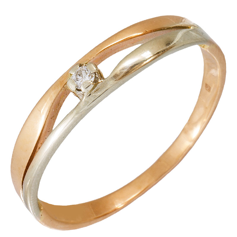 

Кольцо помолвочное Diamant к1514 19.0