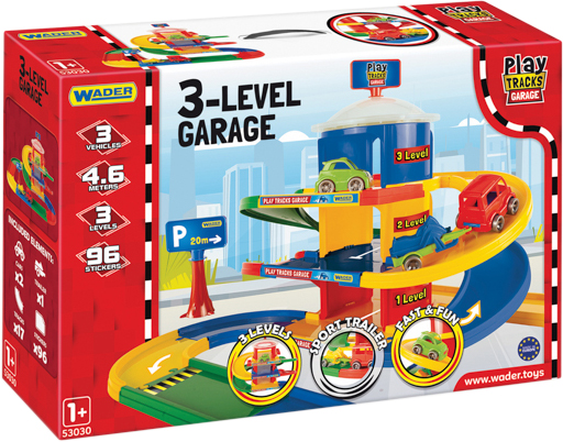 

Гараж Wader Play Tracks Garage 3 этажа (53030)