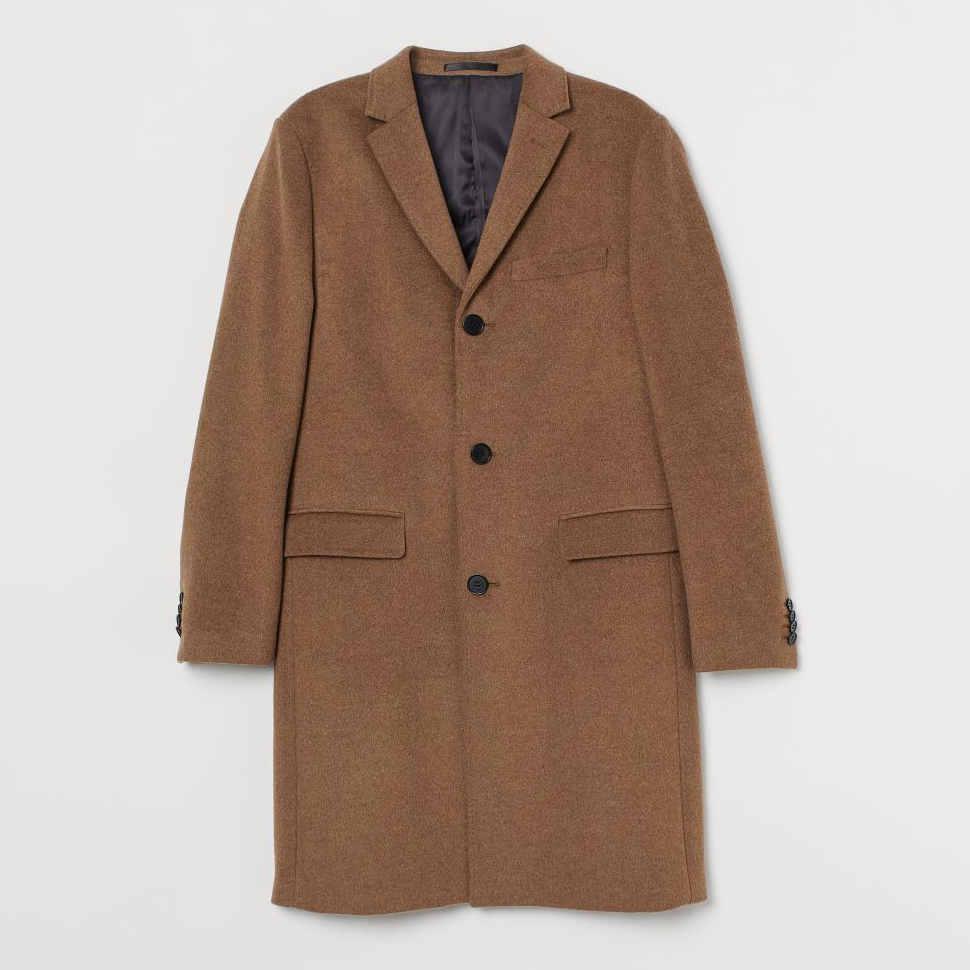 Пальто H&M 880485 46 Светло-коричневое (DN3000000112656) – в интернет ...