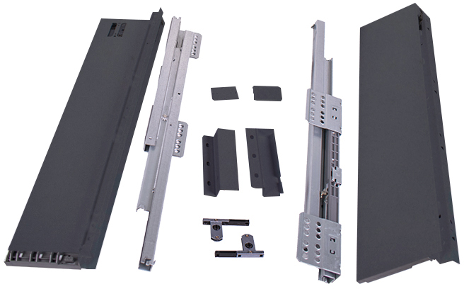 

Тандембокс DC Slim L-500 мм Н=167 мм под плиту 18 мм Графит