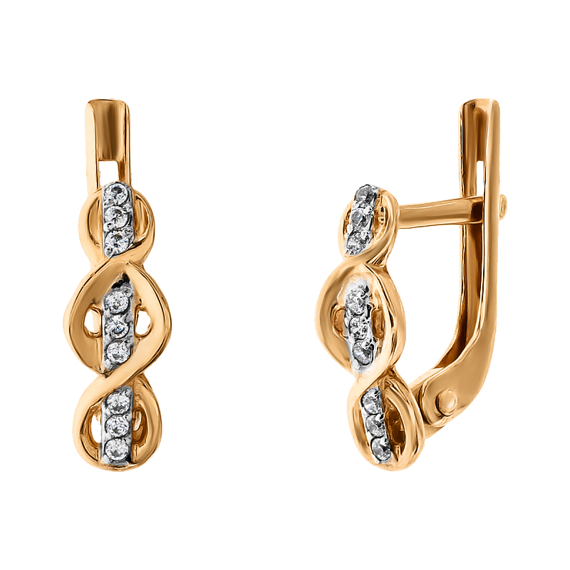 

Серьги Diamant С2143