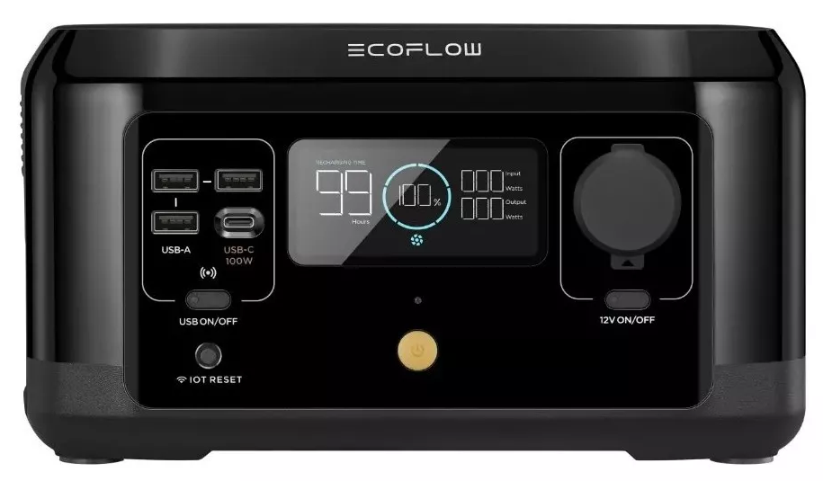 Зарядная станция портативная EcoFlow RIVER mini Wireless