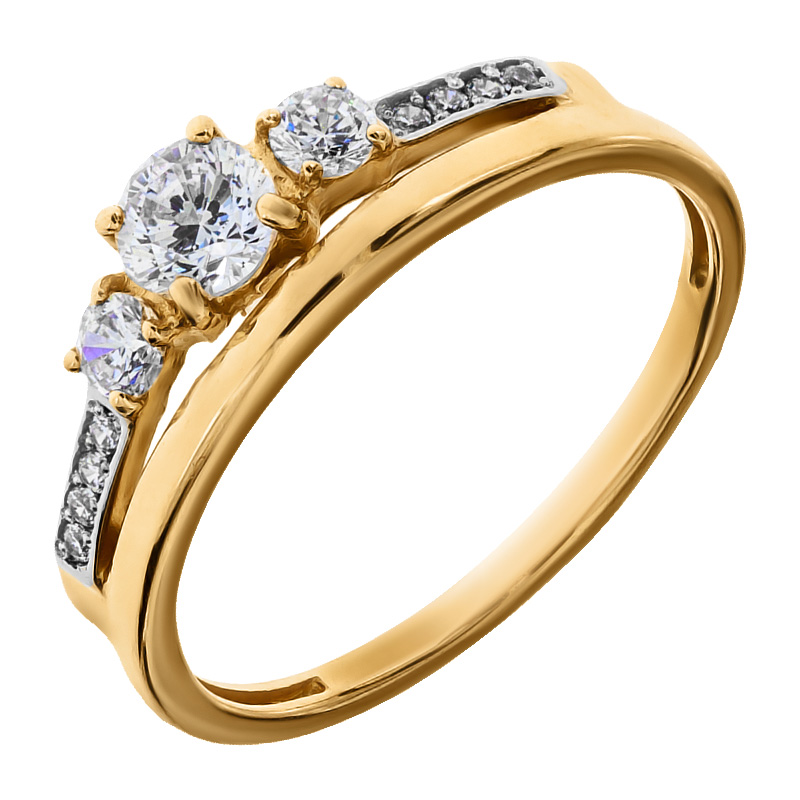 

Кольцо Diamant к3076 17.0