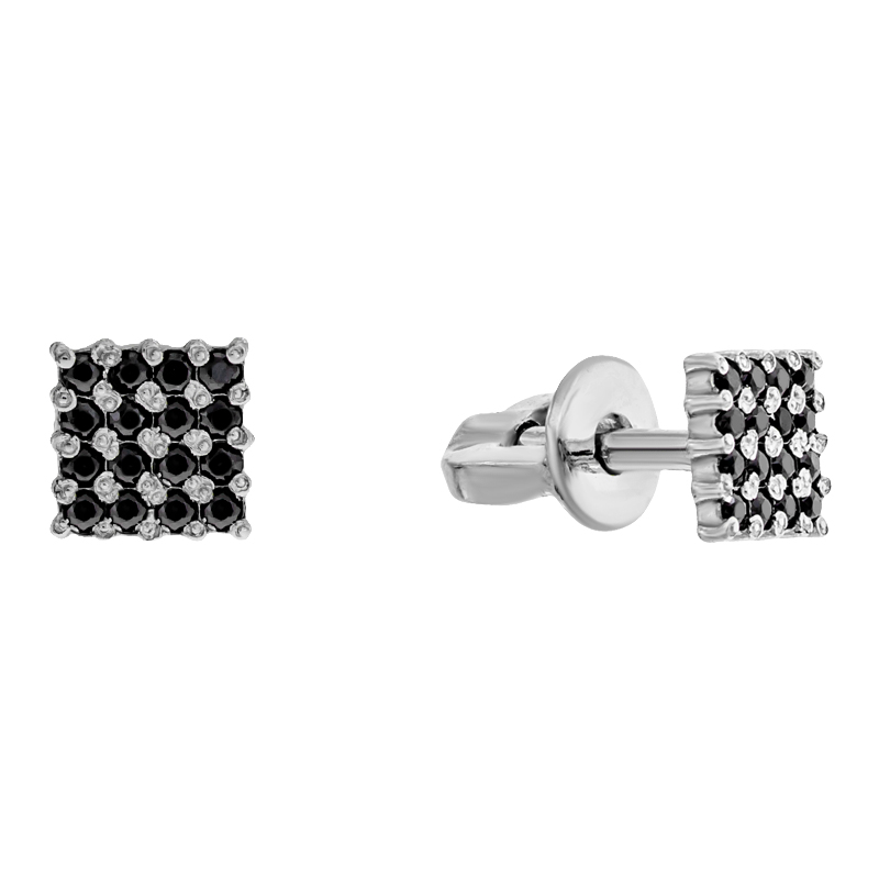 

Сережка одинарная Сережки - пусети одинарна Diamant с1592-01с