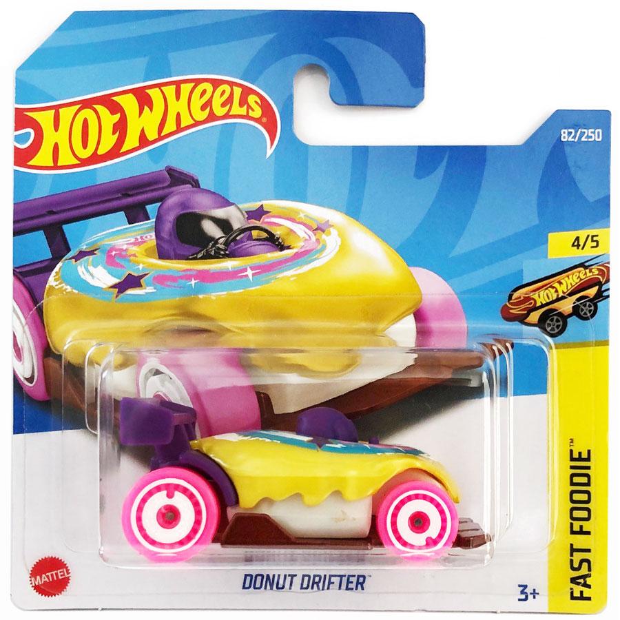 Машинка Хот Вилс 1:64 Donut Drifter коллекция Fast Foodie Hot Wheels ...