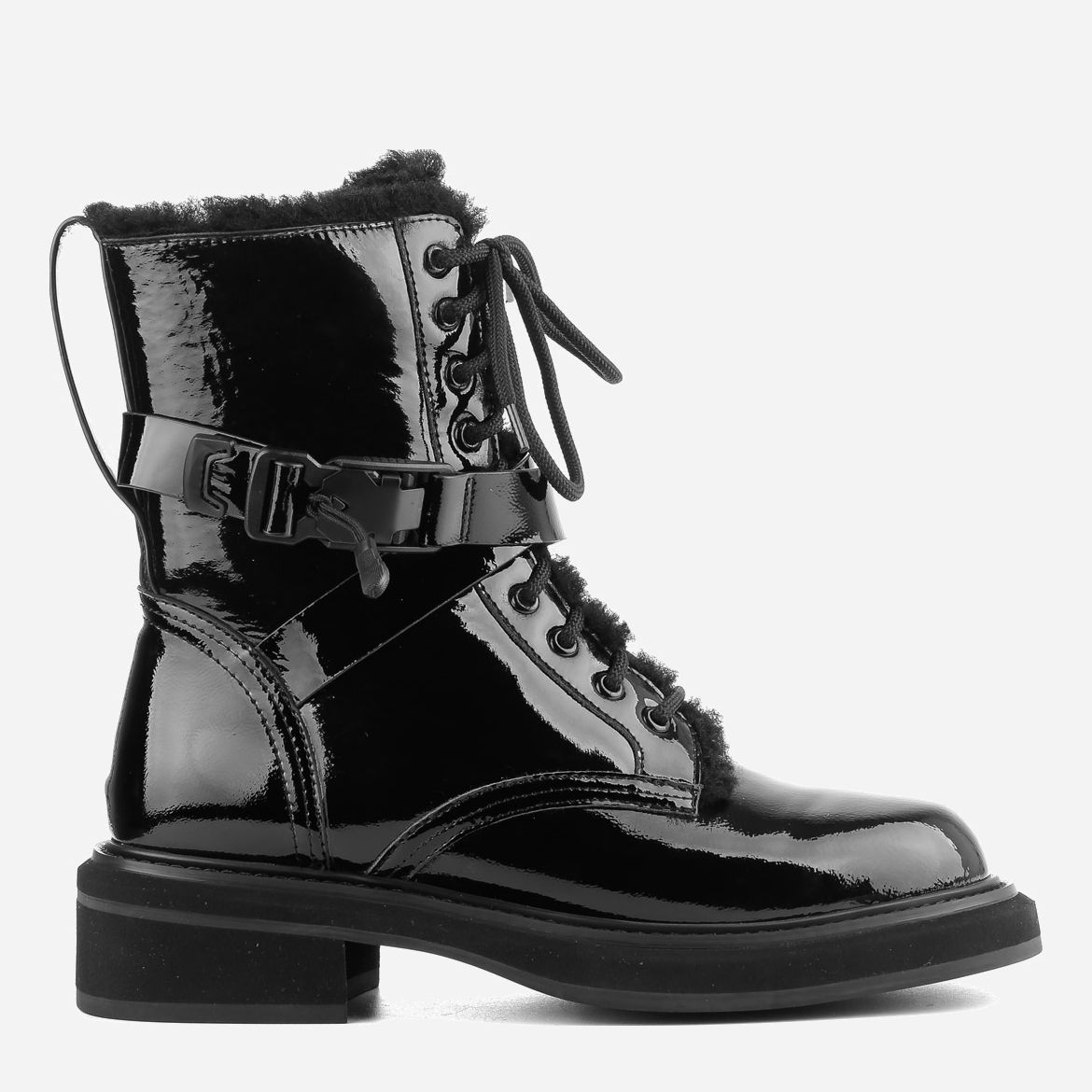 Акція на Жіночі зимові черевики високі Le'BERDES 00000015239 36 23.5 см Чорні від Rozetka