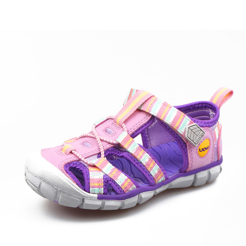 

Сандалии для девочки Pink stripe Uovo (28) Розовый