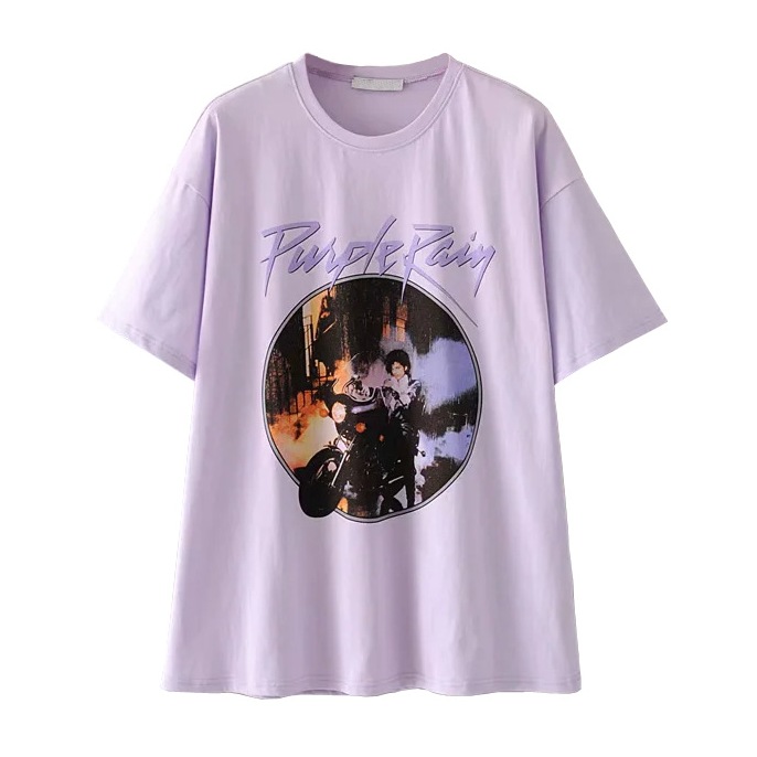 

Футболка женская Purple rain Berni Fashion (XL) Фиолетовый