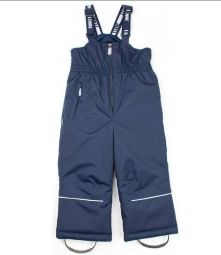 Дитячі зимові штани на підтяжках LENNE JACK Dark Blue 98см синій (20351 ...