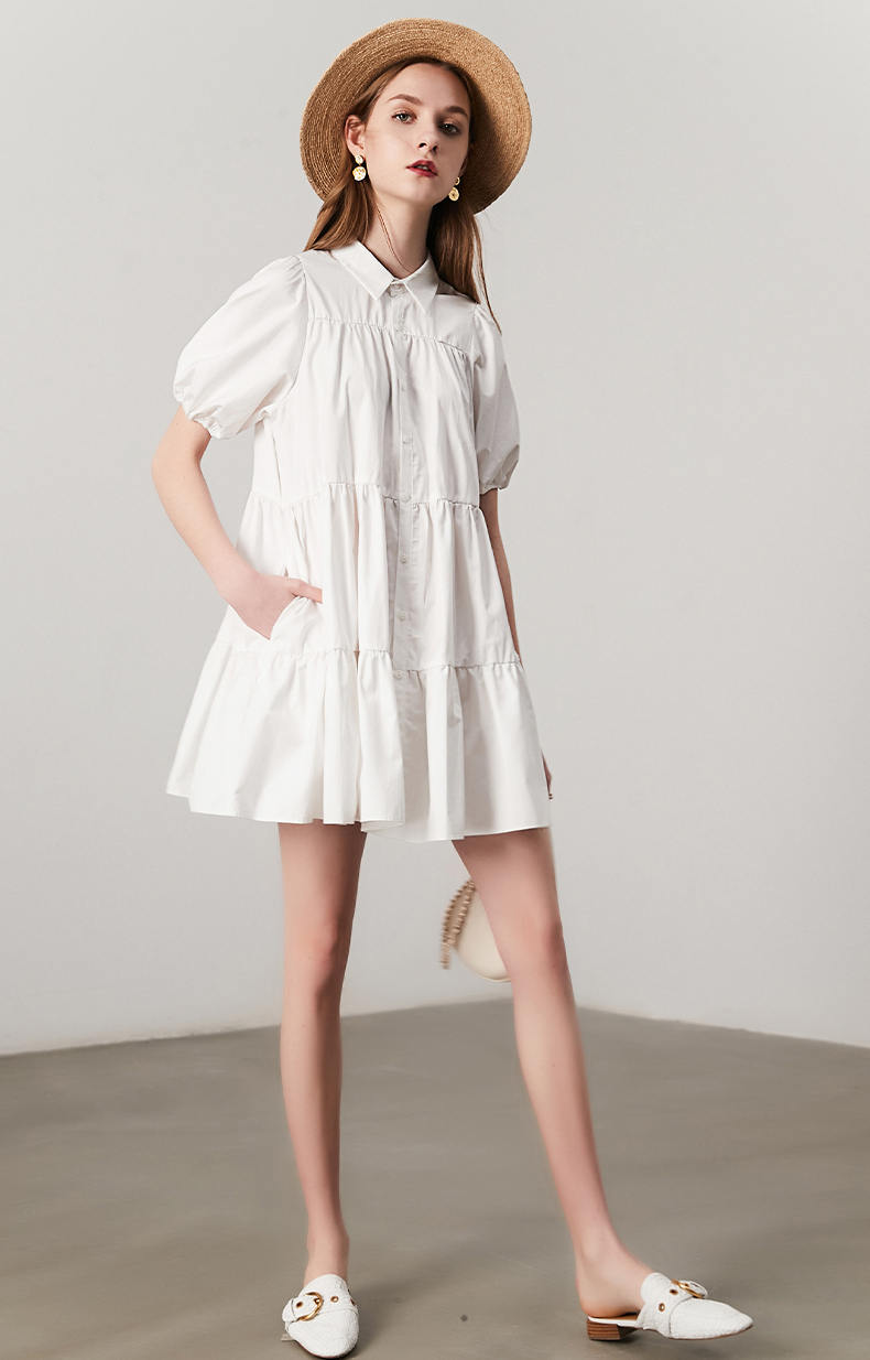 

Платье женское Freedom of action Berni Fashion (M) Белый