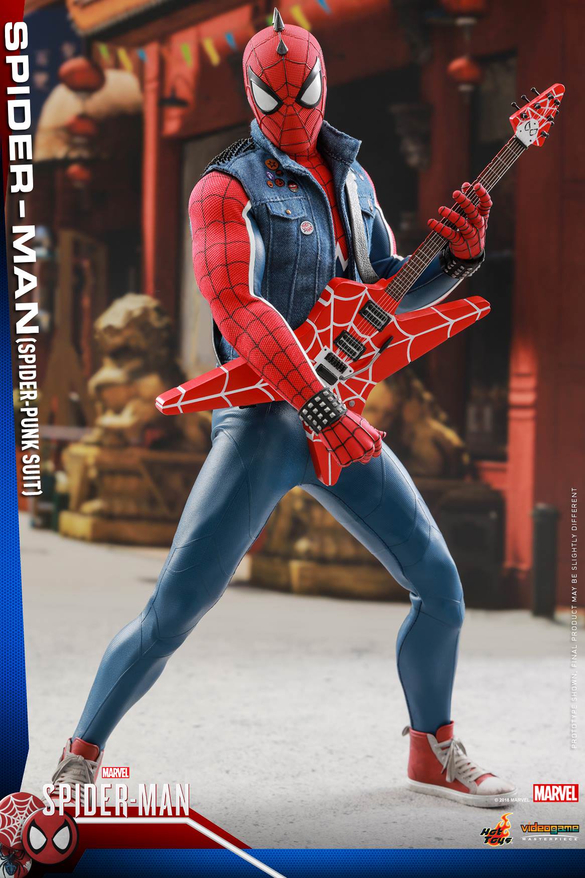 

Коллекционная фигурка Hot Toys Человек-паук – Панковский костюм