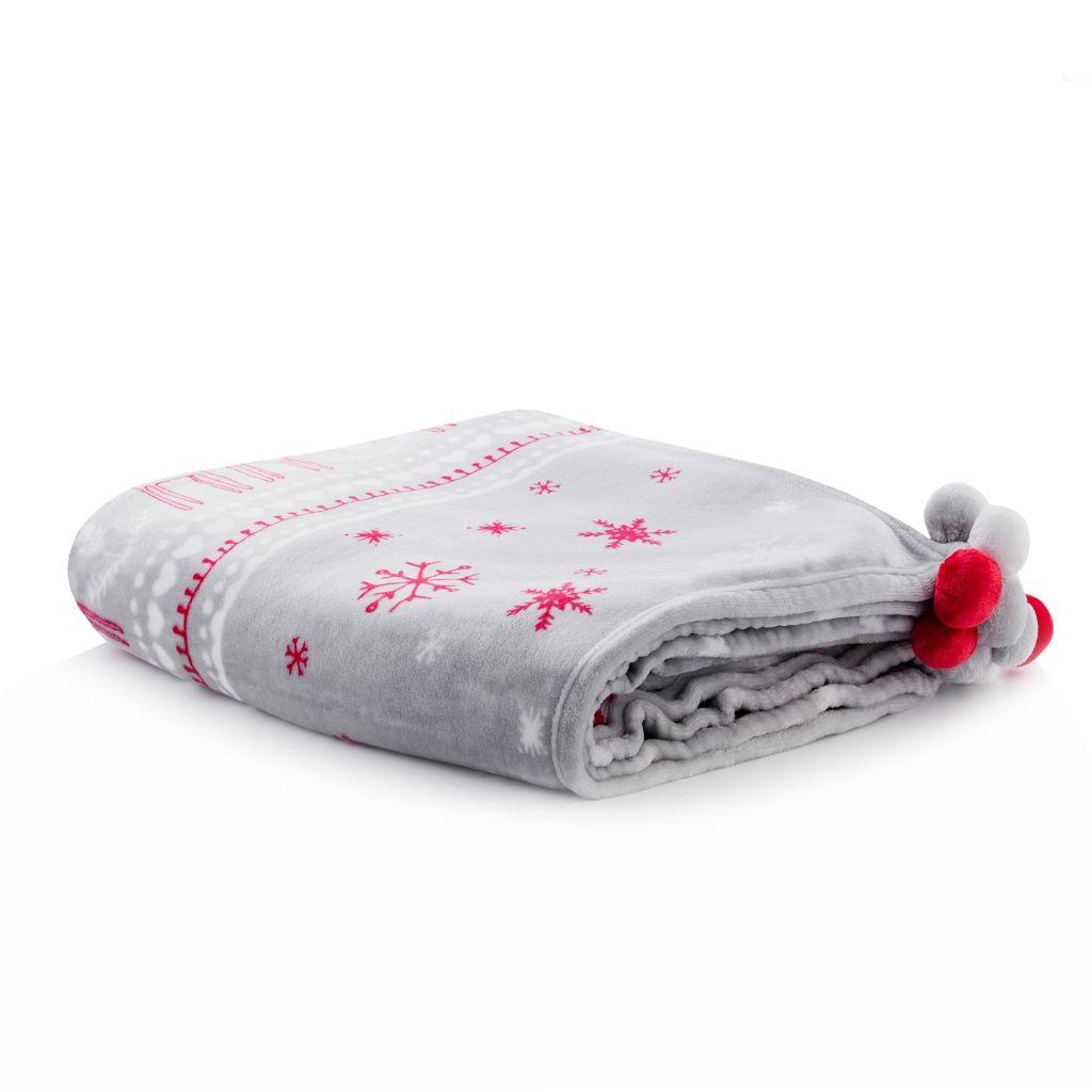 

Плед Home&You Northcharm 150x200 см Серый