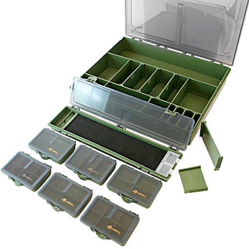 

Карповая коробка World4Carp TACKLE BOX