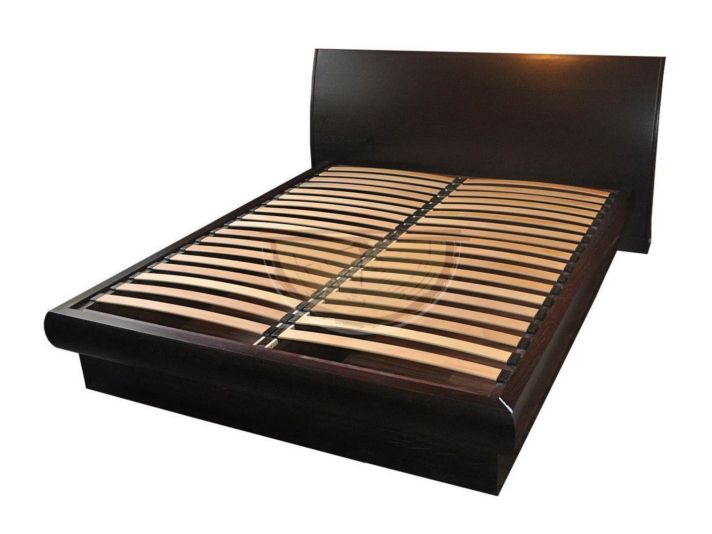 

Двуспальная кровать ШАНХАЙ Alfa-SV Массив Ясеня Венге 160х200 см