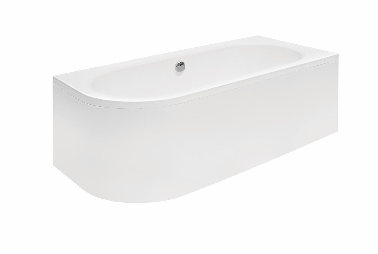 

Ванна Besco Avita 180х75 права з панелькою ніжками сифоном (WAV-180-NR)