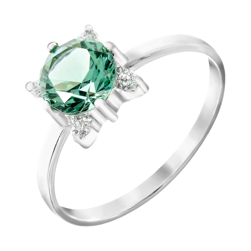

Кольцо помолвочное Diamant К2143-06с 16.0