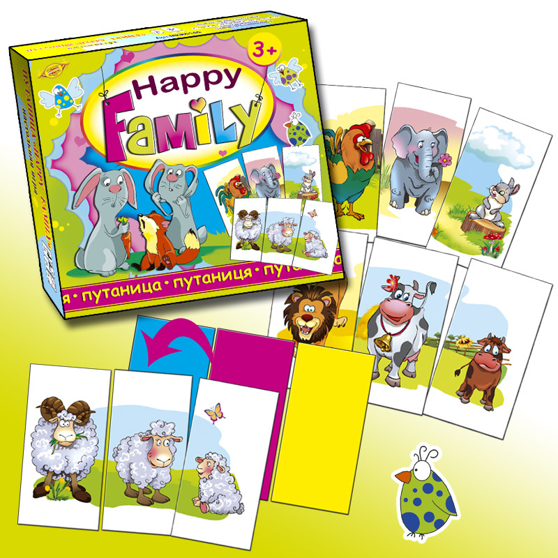 

Игра "Путаница. HAPPY FAMILY" MKB0140 Мастер