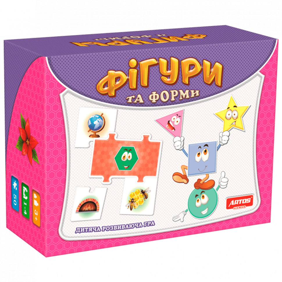 

Настольная игра "Фігури" 0581 Artos Games