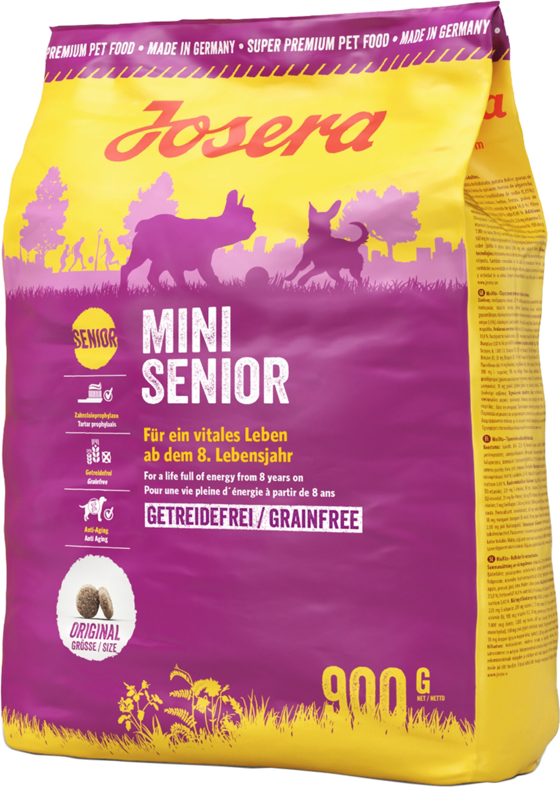 Сухой корм для пожилых собак Josera MiniVita Senior с лососем и ...