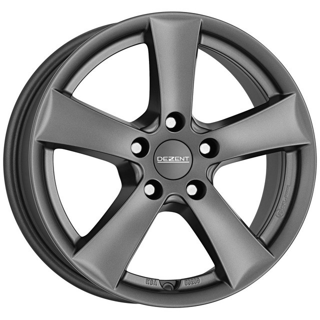 Литые диски Dezent TX R17 W7 PCD5x112 ET34 DIA66.6 (matt graphite ...