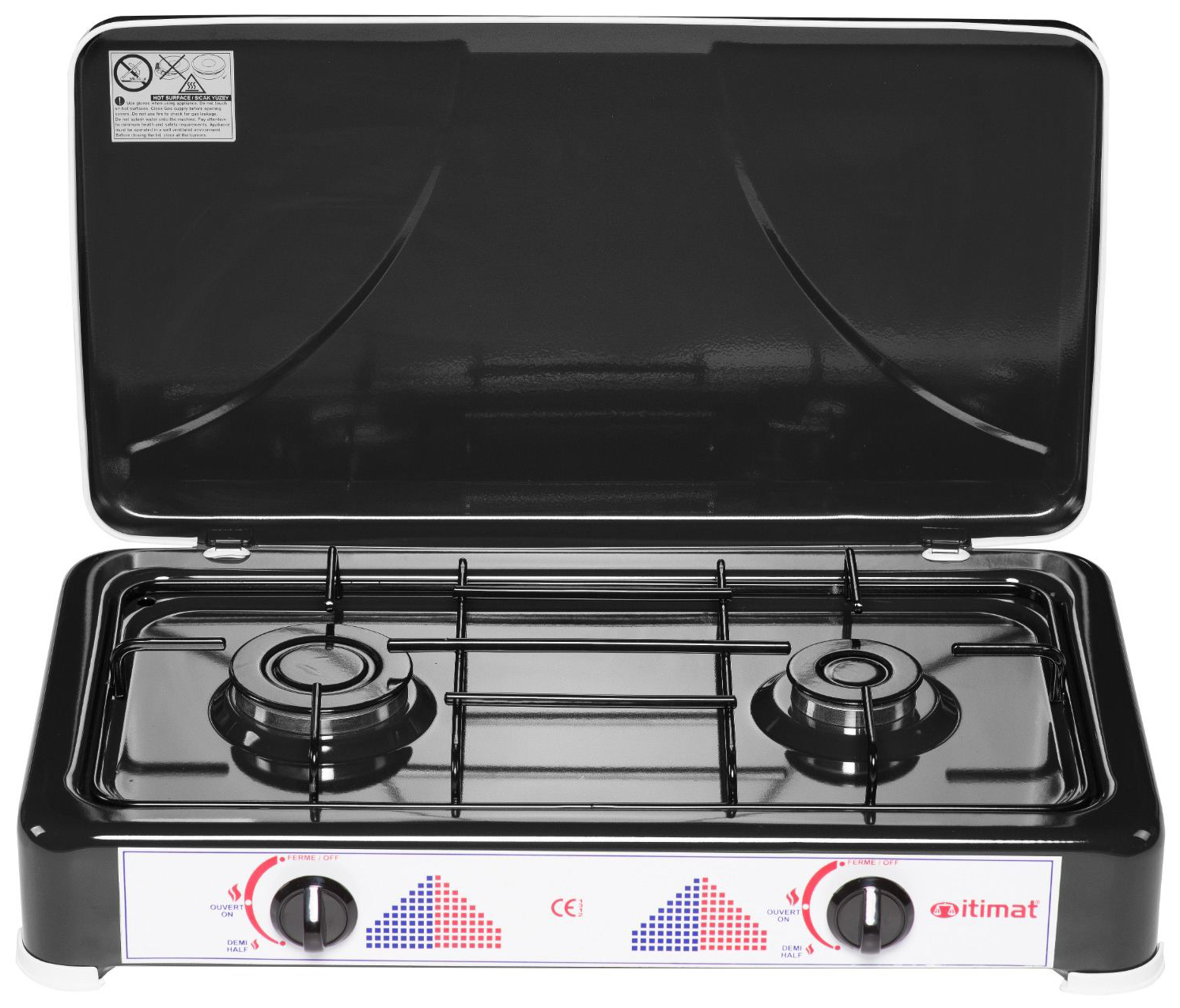 Настольная плита газовая ITIMAT I-22 Black – фото, отзывы ...