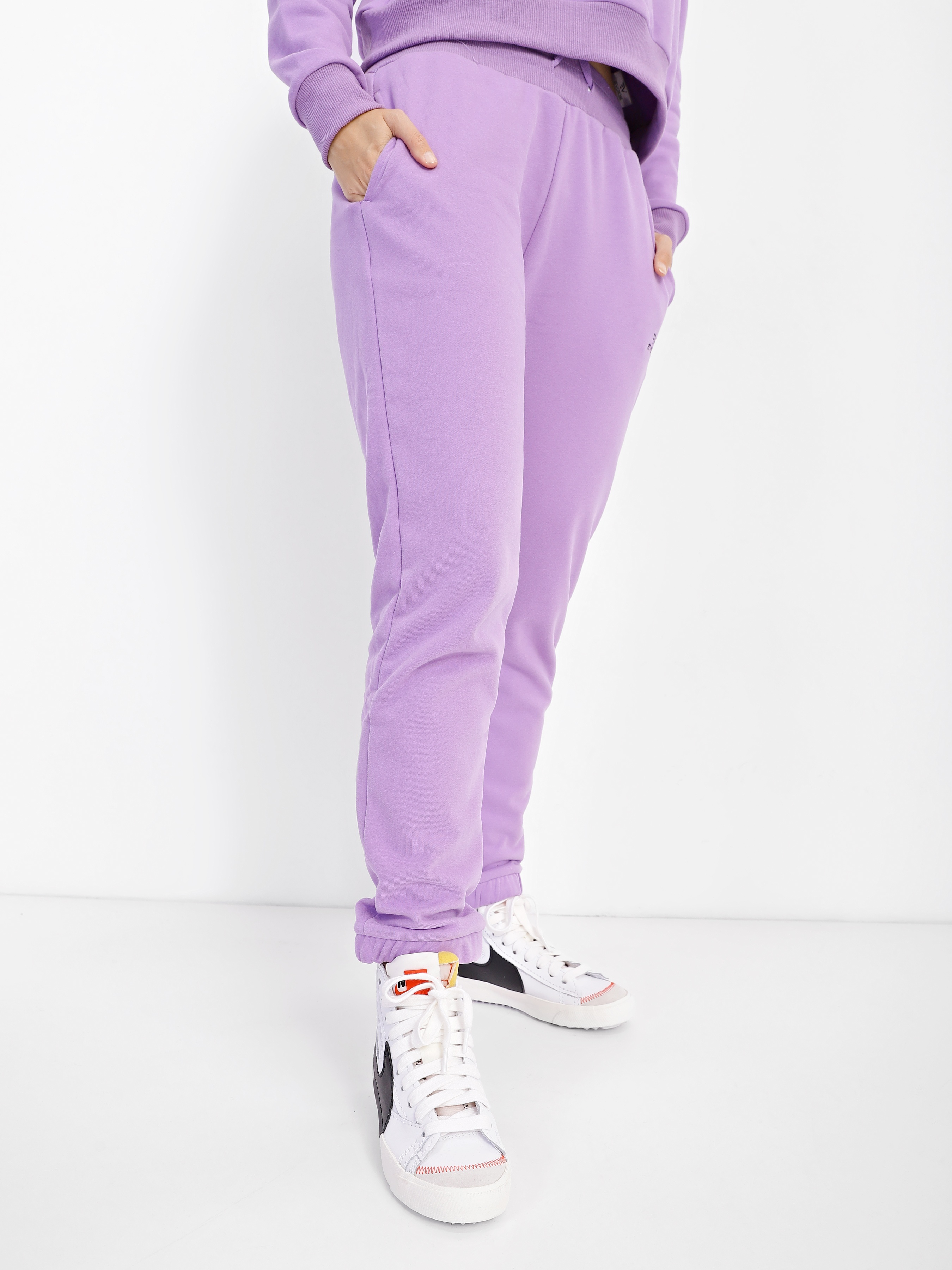 Акція на Спортивні штани жіночі Evoids 552292-510 XL Фіолетові від Rozetka