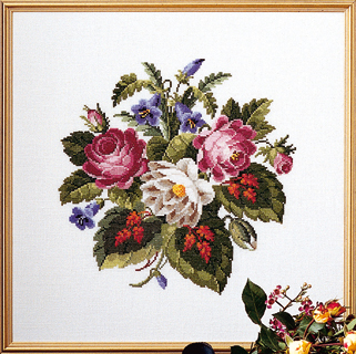 

Набір для вишивання "Квіти 3Flowers)" Permin 70-4144