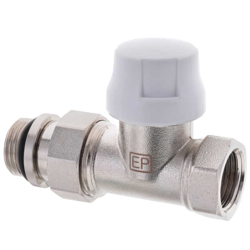 Кран термостатический \"антипротечка\" прямой EUROPRODUCT EP.0301 - 1/2 ...