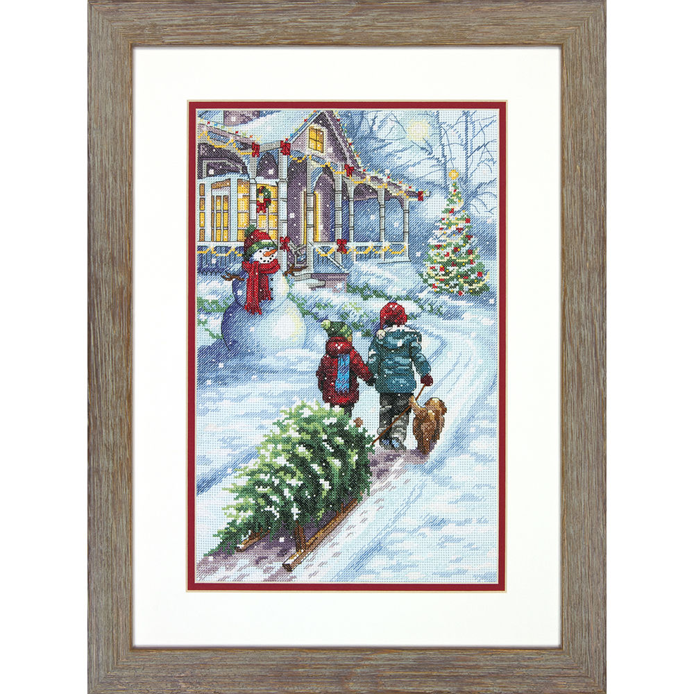 

Набір для вишивання хрестиком "Різдвяна традиція//Christmas Tradition" DIMENSIONS 70-08960