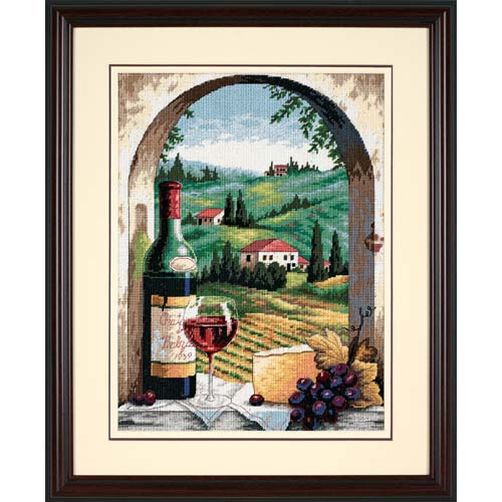 

Набір для вишивання гобеленом "Тосканський вид//Tuscan View" DIMENSIONS 20054