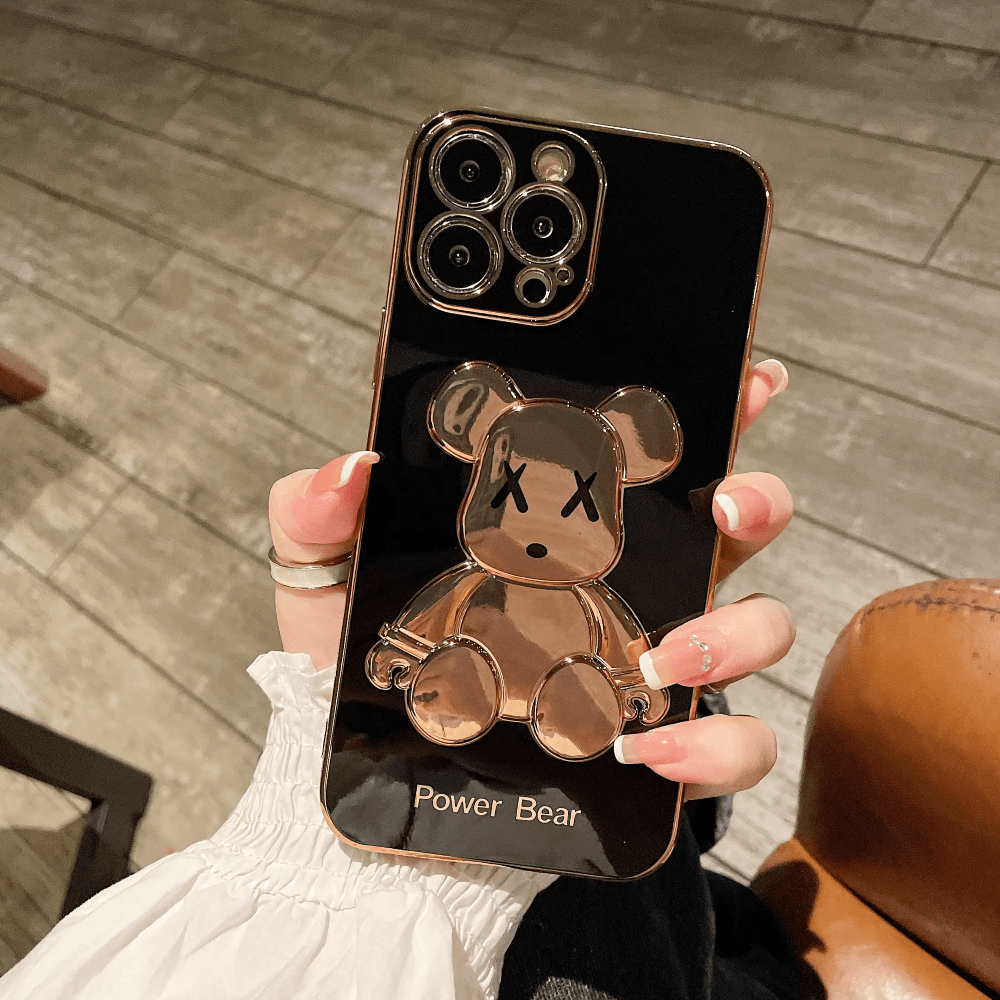 Роскошный чехол для iPhone 14 3D Мишка Kaws Power Bear Черный – фото,  отзывы, характеристики в интернет-магазине ROZETKA от продавца: Matisse |  Купить в Украине: Киеве, Харькове, Днепре, Одессе, Запорожье, Львове