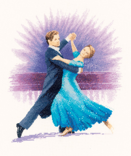 

Набір для вишивання хрестиком "Віденський вальс//Viennese Waltz" Heritage Crafts H928