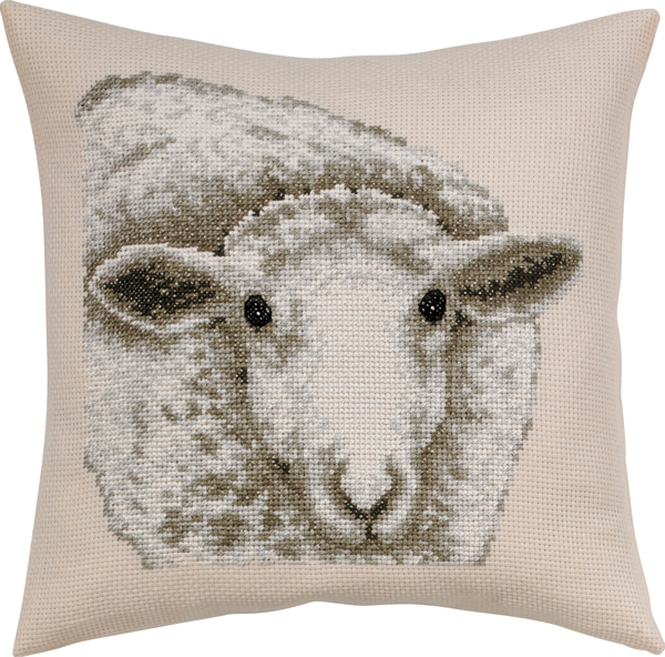 

Набір для вишивання "Біла вівця (White sheep)" Permin 83-6104
