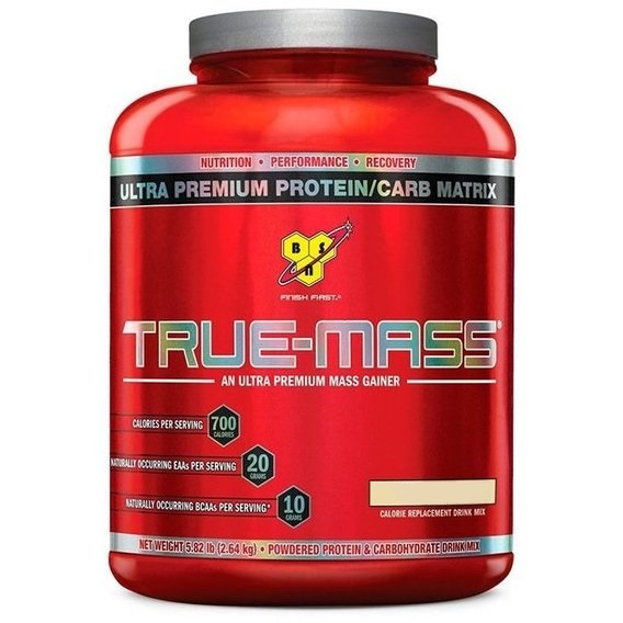Гейнер BSN True-Mass 2640 g /16 servings/ Vanilla – низкие цены, кредит ...