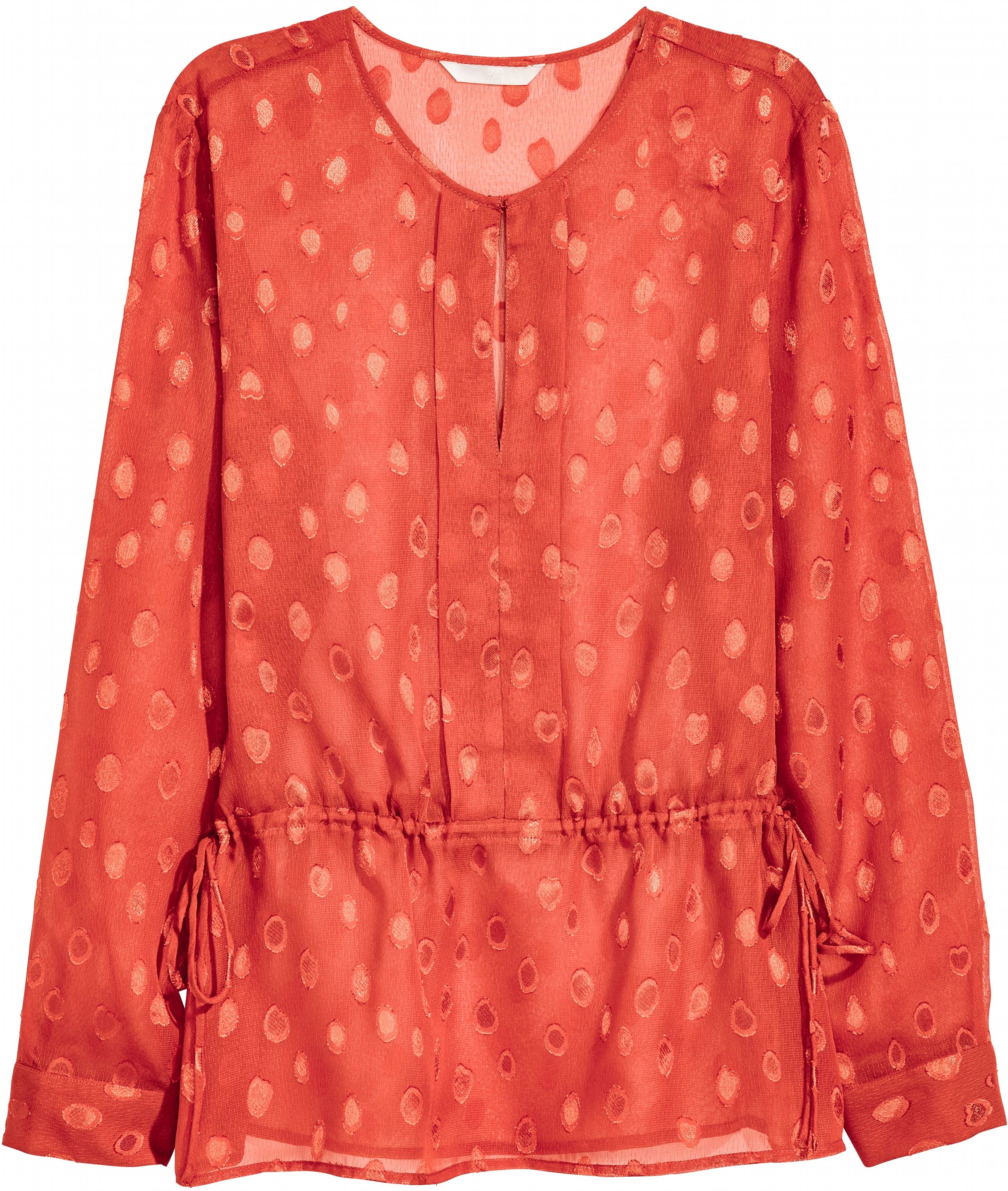 

Блузка H&M 05354556 38 Красная охра