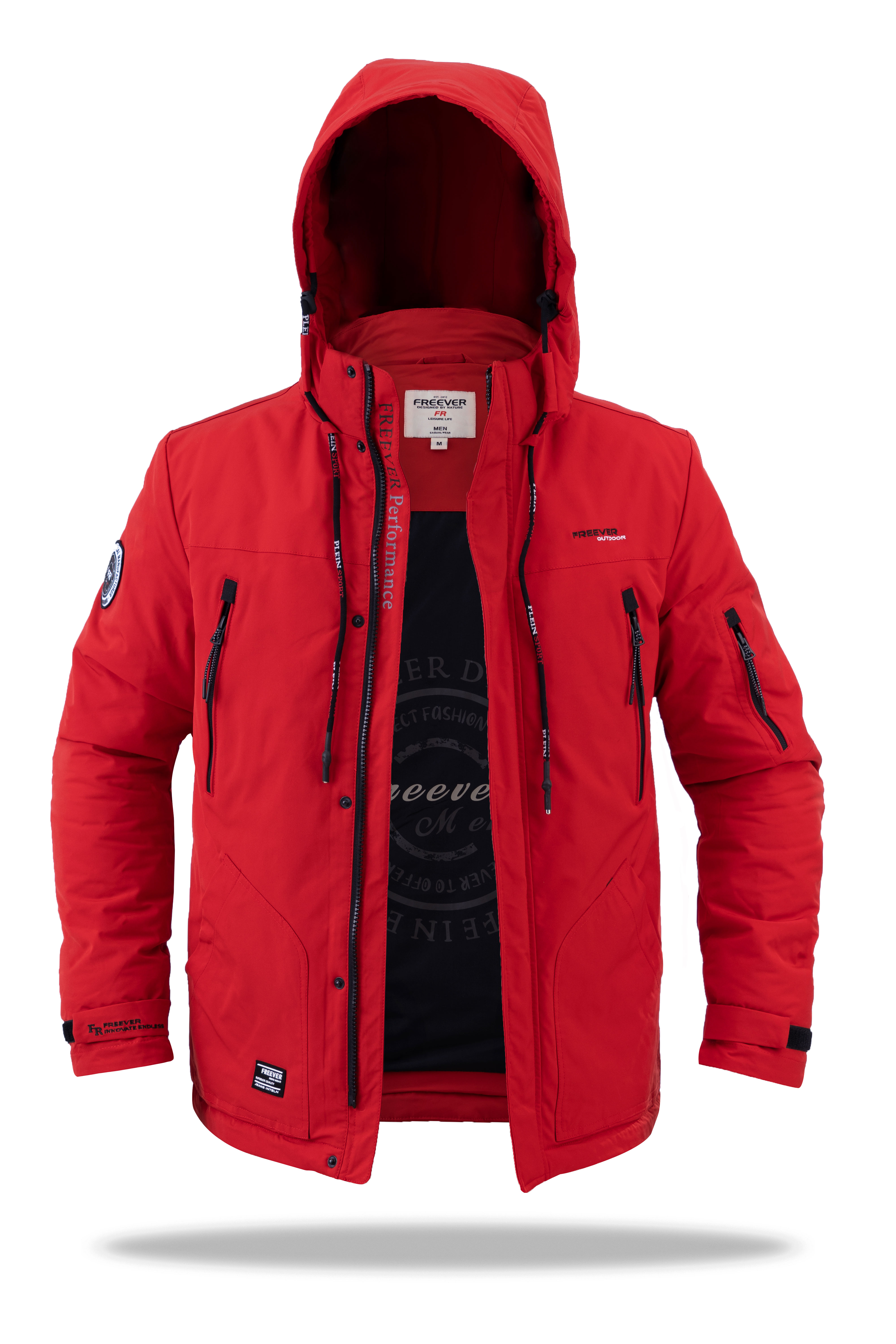 

Демисезонная куртка мужская Freever SF 70506 красная 3XL