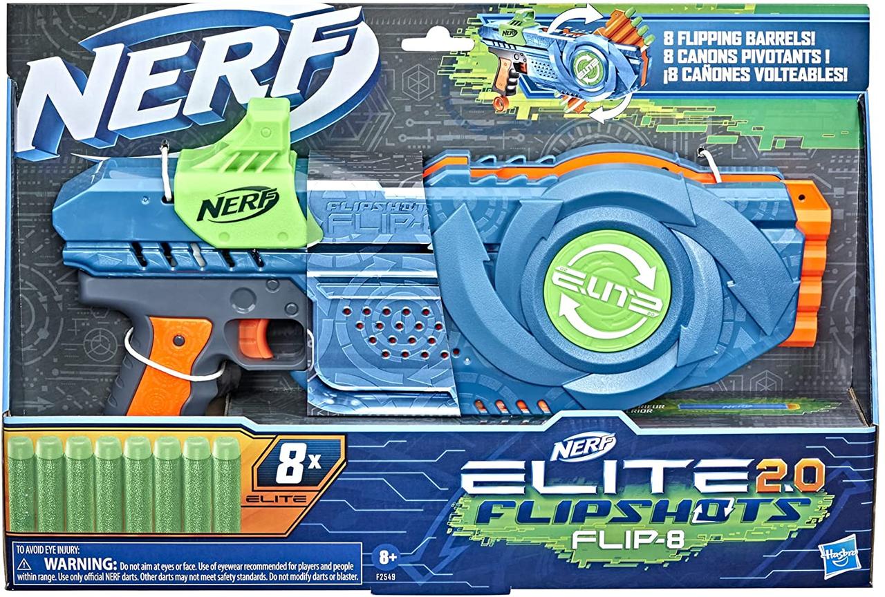 Бластер Нерф Элит Флип Флипшотс NERF Elite 2.0 Flipshots Flip-8 F2549 –  фото, отзывы, характеристики в интернет-магазине ROZETKA от продавца:  ToysBabyHit | Купить в Украине: Киеве, Харькове, Днепре, Одессе, Запорожье,  Львове