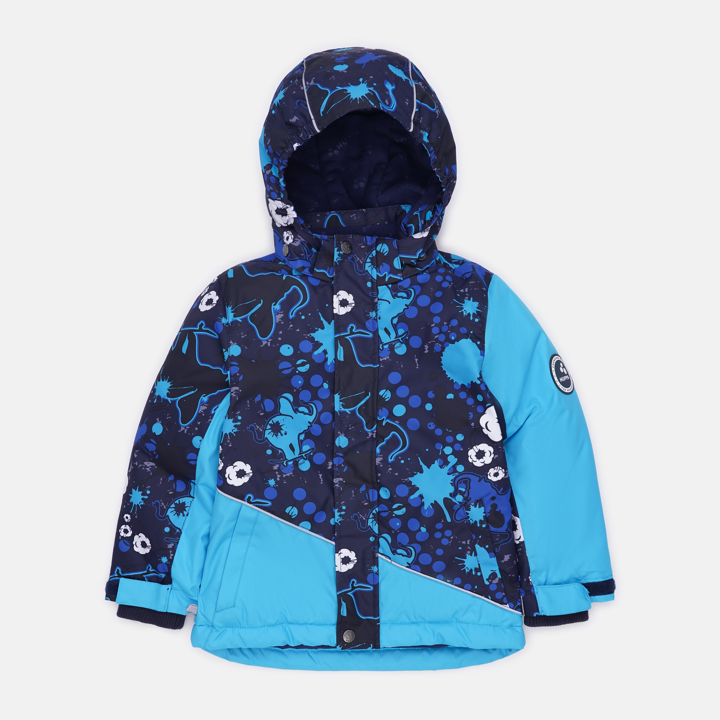 Акция на Дитяча зимова куртка для хлопчика Huppa Alex 1 17800130-14586 110 см от Rozetka